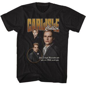 Twilight T-Shirt Carlisle Bella Needs You Quote Movie Fan Graphic Retro 92